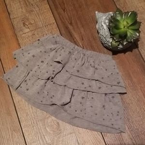 Newborn baby girl star layered skirt
